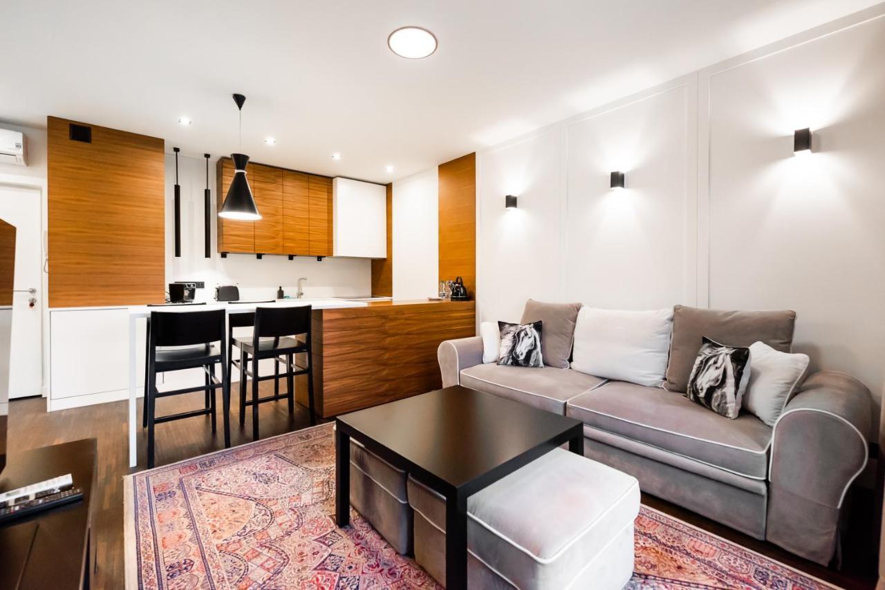 ורשה Wola Luxury Wooden Apartment מראה חיצוני תמונה