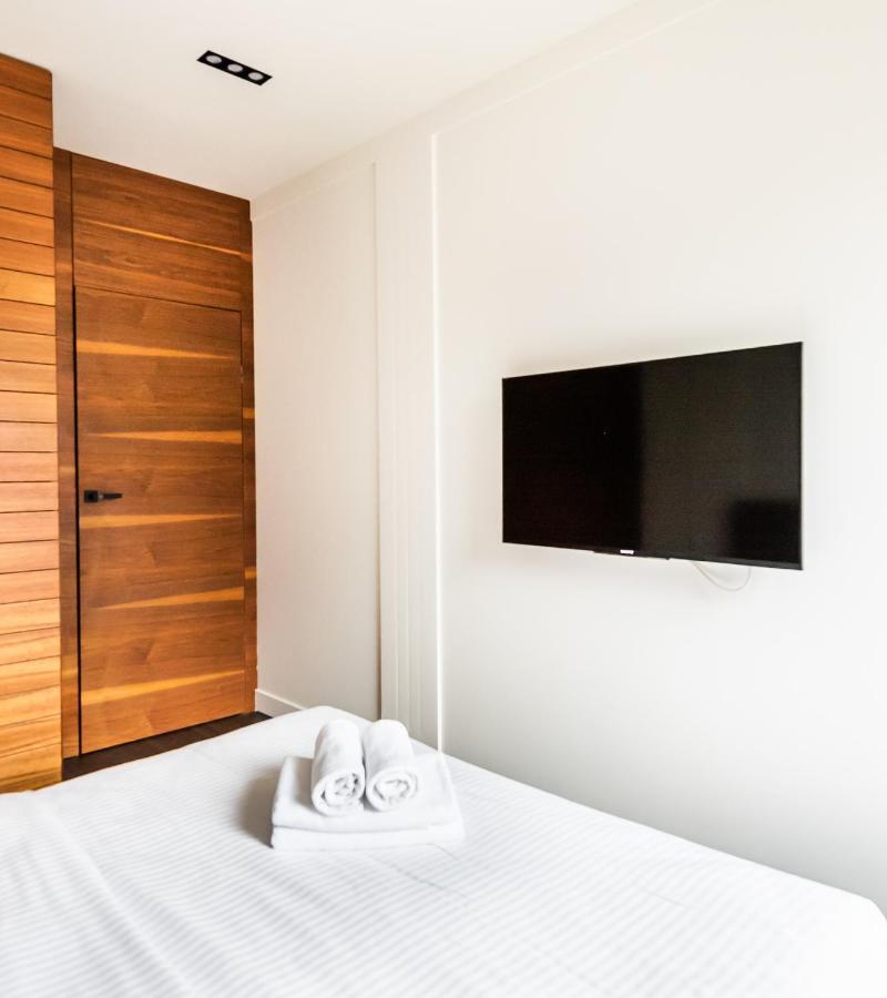 ורשה Wola Luxury Wooden Apartment מראה חיצוני תמונה